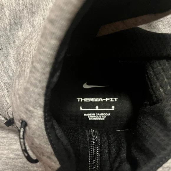 NIKE Pro Therma Fit Full Zip Fleece Jacket Large DD1878-010